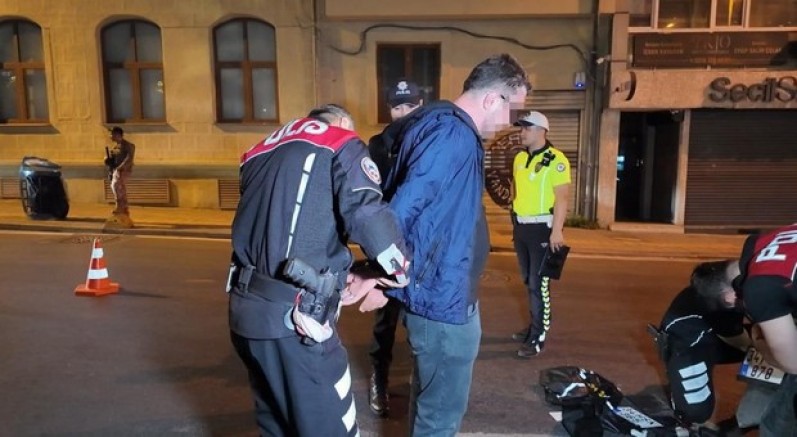 Motosikletli uyuşturucu ticaretinden gözaltına alındı