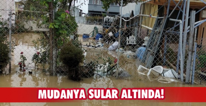 Mudanya sular altında