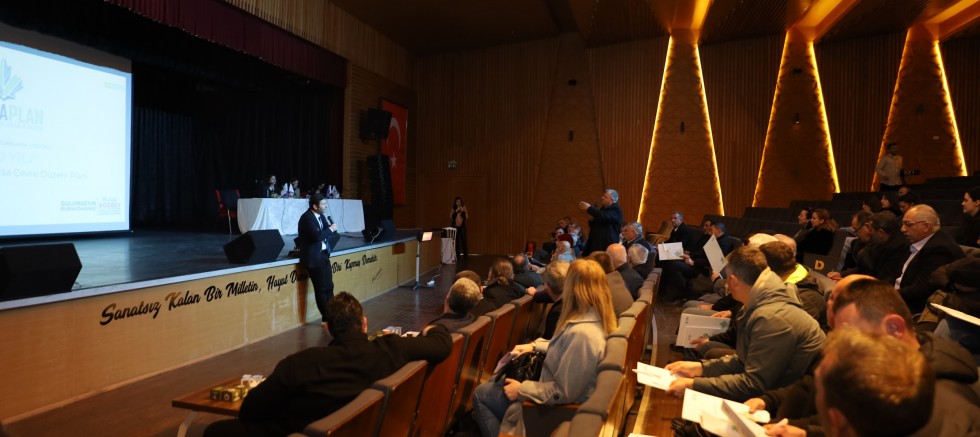 Muhtarlarla ‘Çevre Düzeni Planı’ buluşmaları bu kez Gemlik'teydi!