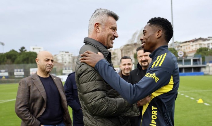Musaba, Fener'de ilk antrenmanına çıktı