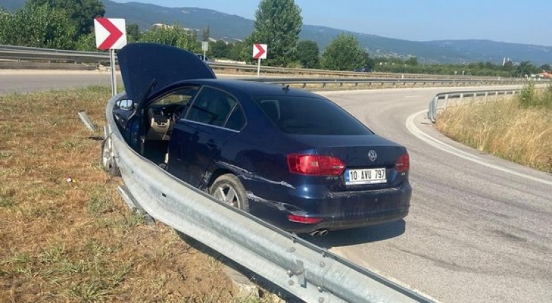Navigasyon yönlendirmesi kaza getirdi: 1 yaralı