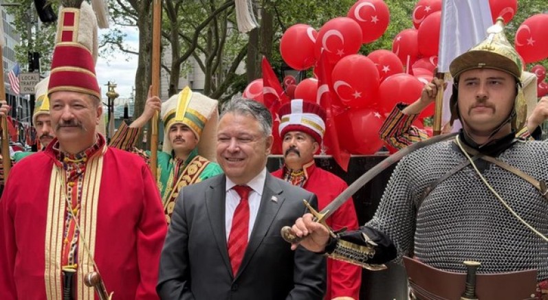 New York’ta mehter gösterisine büyük ilgi