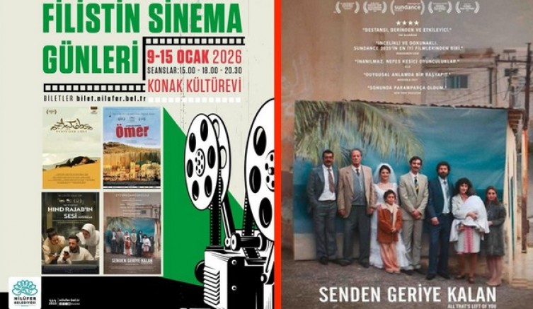 Nilüfer'de "Filistin Sinema Günleri" başlıyor