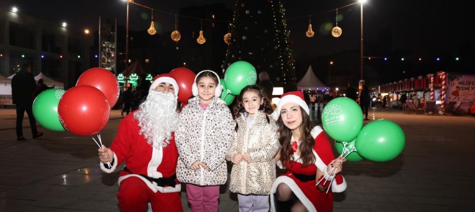 Nilüfer'de unutulmaz yılbaşı gecesi