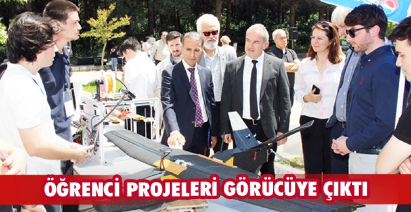 Öğrenci projeleri görücüye çıktı