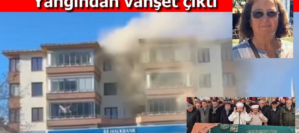 Önce öldürmüş sonra evi yakmış