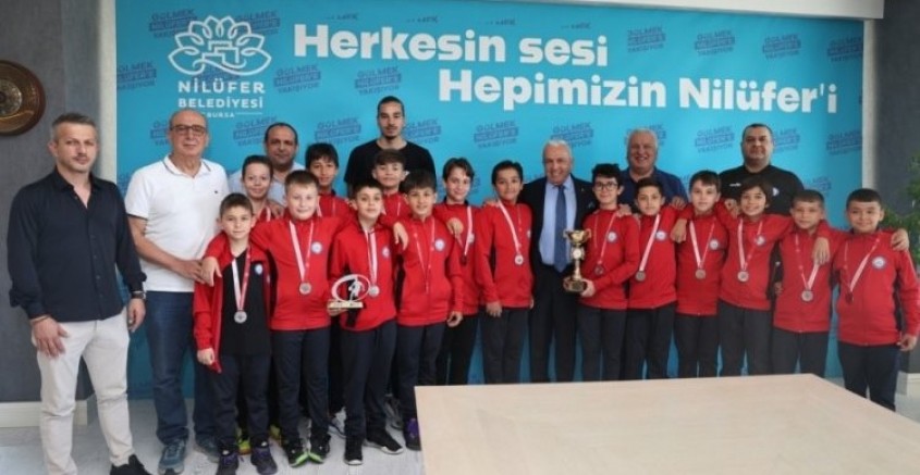 Onlar Bursa Nilüfer'in başarılı sporcuları