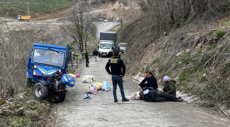 Ordu’da patpat kazası: 1'i ağır 2 yaralı