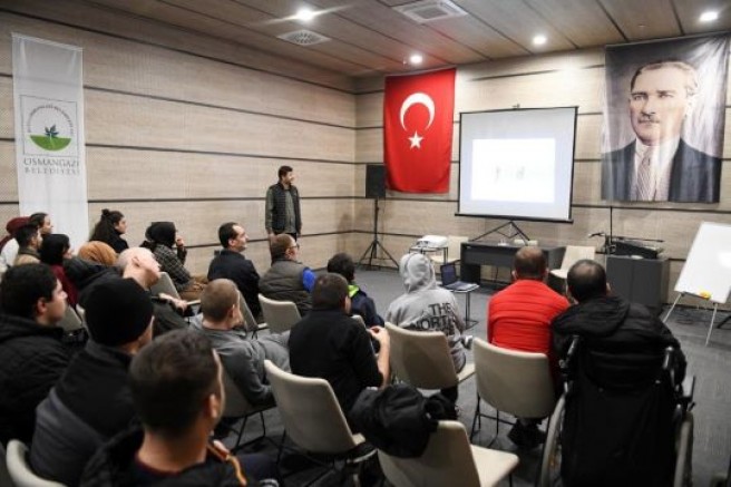 Osmangazi'de engelli bireylere özel fotoğrafçılık eğitimi