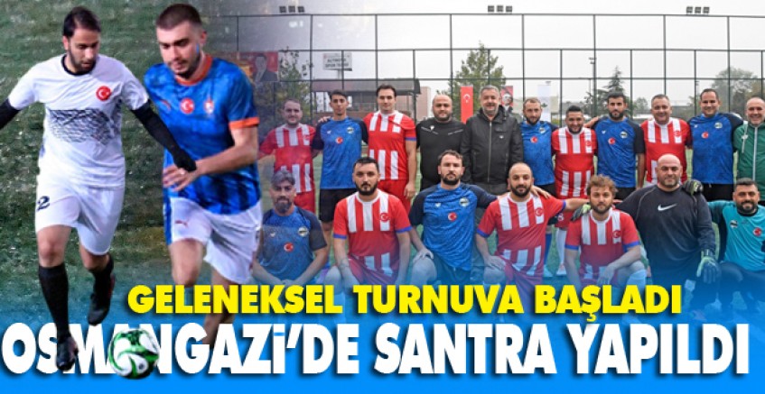 Osmangazi’de santra yapıldı!