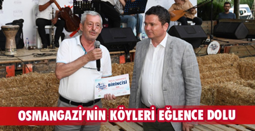 Osmangazi’nin köyleri eğlence dolu