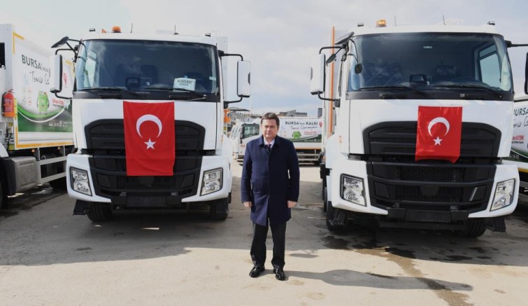 Osmangazi’nin temizlik filosu güçlendi