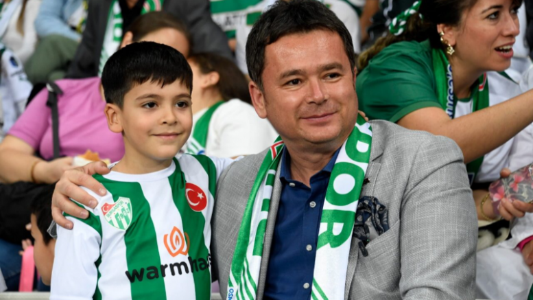 Osmangazili minikler Bursaspor'a böyle destek oldu