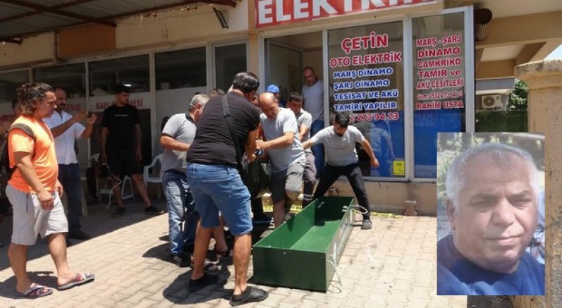 Oto elektrik ustası iş yerinde ölü bulundu