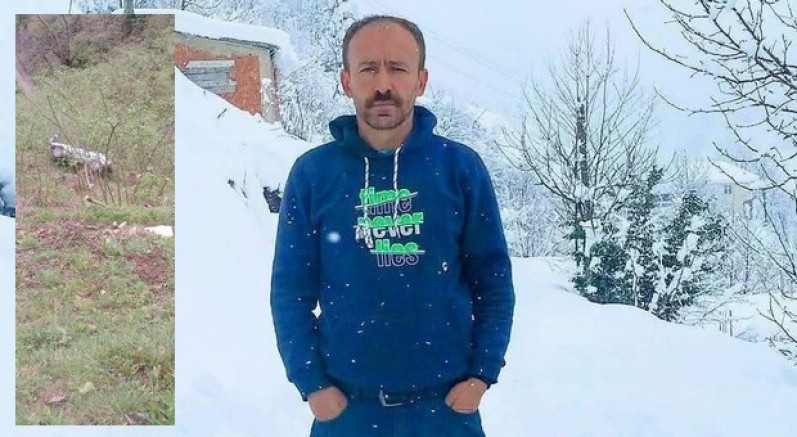 Otomobil fındık bahçesine yuvarlandı: 1 ölü