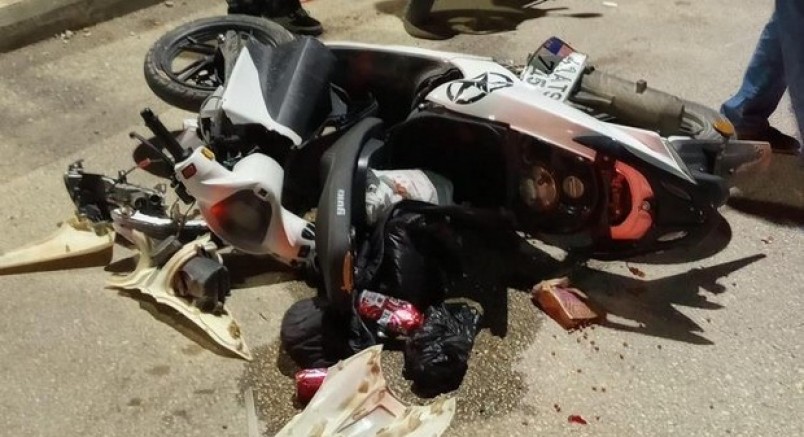 Otomobil ile motosiklet çarpıştı: 1 yaralı