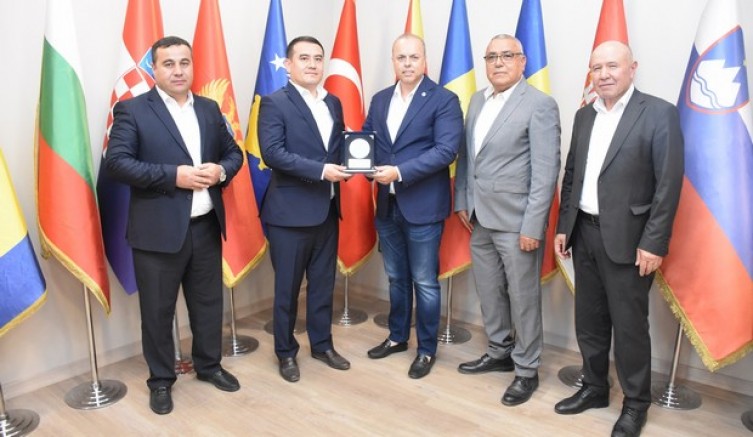 Özbekistan Heyetini ağırladılar