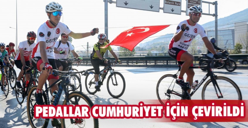 Pedallar Cumhuriyet için çevirildi