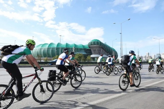 Pedallar yeşil için çevrildi