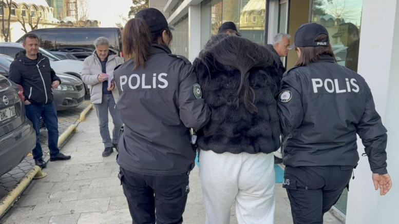 Polislere hakaret eden kadın tutuklandı