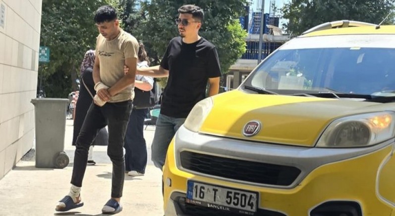 Polisten kaçtı çalılıkta yakalandı