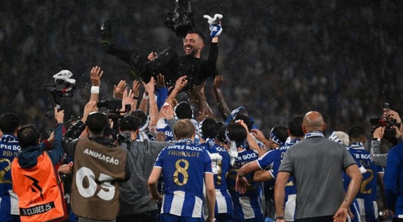 Portekiz'de şampiyon Porto