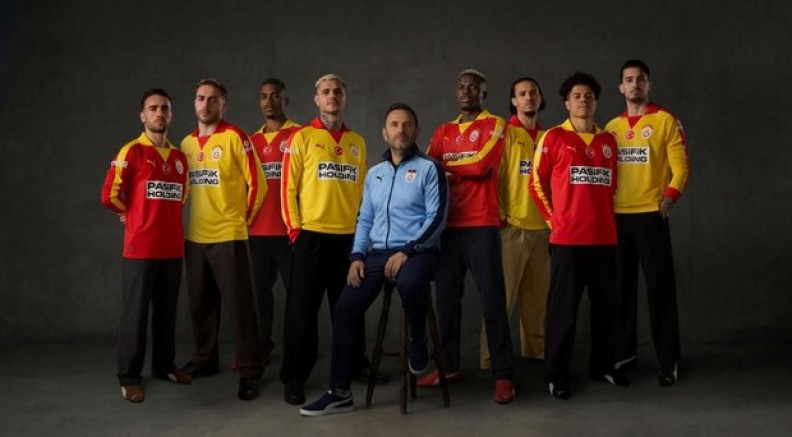 Puma'dan Galatasaray'a retro tasarım