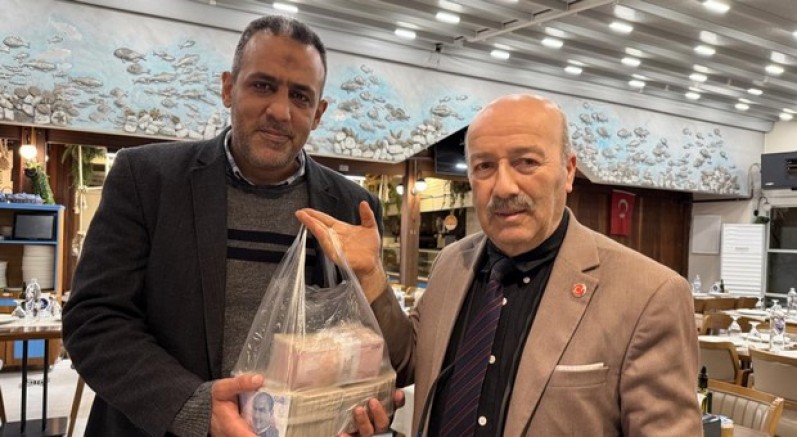 Ramazan hasılatını Gazze’ye gönderdi