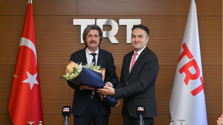 Rektör Yılmaz, TRT Yönetim Kurulu Başkanlığı görevine başladı