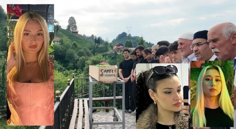 Rize'deki kazada hayatını kaybeden kadın toprağa verildi