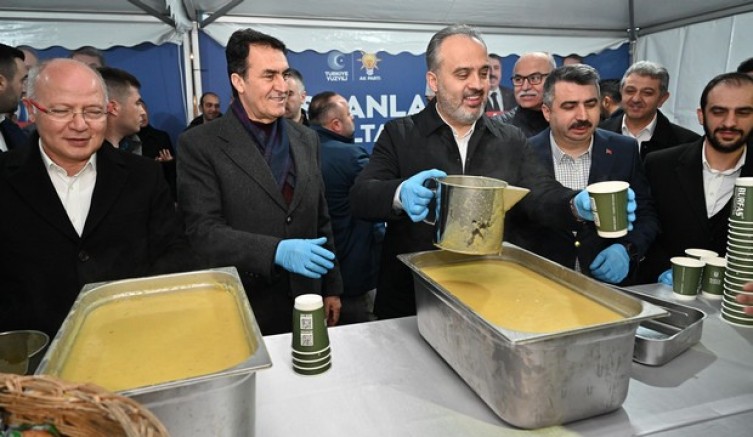 Sabah çorbası başkanlardan