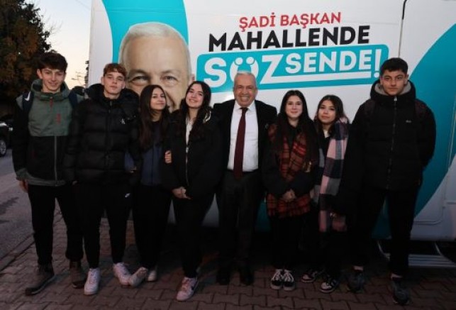 Şadi Özdemir mahalleye indi, halkın sorunlarını dinledi