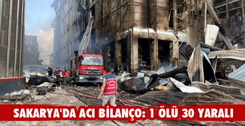 SAKARYA'DA ACI BİLANÇO: 1 ÖLÜ 30 YARALI