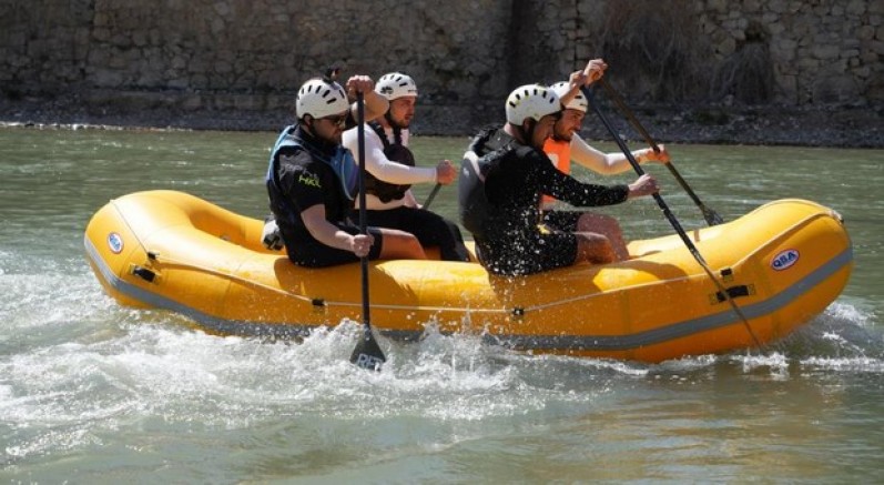 Şampiyonanın ikinci gününde slalom yarışları yapıldı