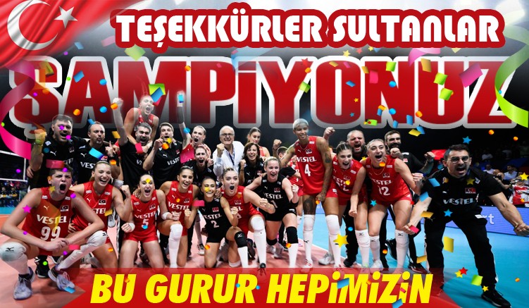 ŞAMPİYONUZ...