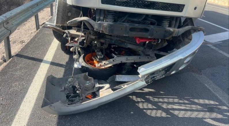 Samsun’da kamyon motosikletle çarpıştı: 1 ölü