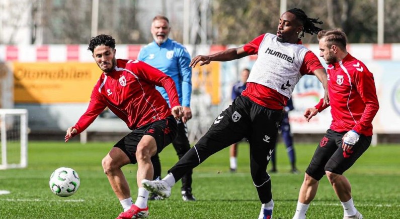 Samsunspor, KF Shkndija maçı hazırlıklarını tamamladı