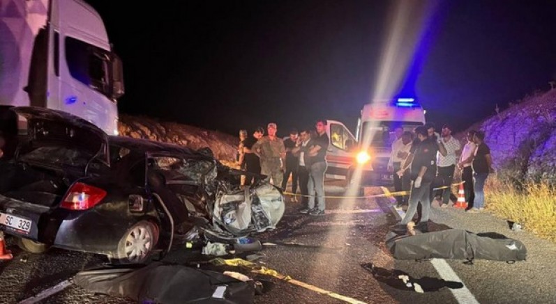 Şanlıurfa’da feci kaza: 2 ölü, 6 yaralı