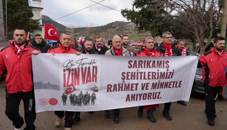 Sarıkamış Şehitleri, Bursa'da da unutulmadı