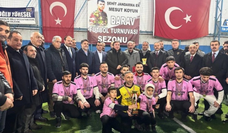 Şehit Er anısına düzenlenen turnuva tamamlandı