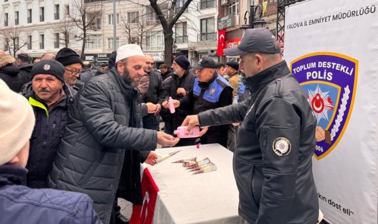 Şehit polisler için mevlit okutuldu
