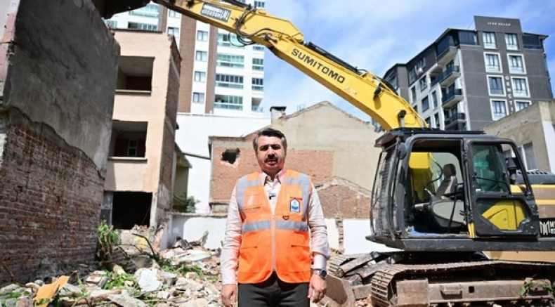 Sinandede'de dönüşümde ilk kepçe vuruldu