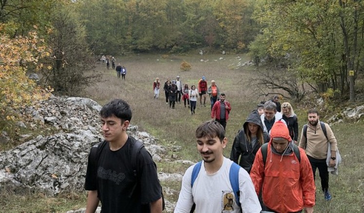 Sonbaharın tüm güzelliklerini yaşadılar