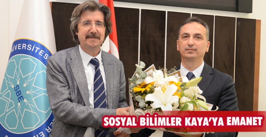 Sosyal Bilimler Kaya’ya emanet