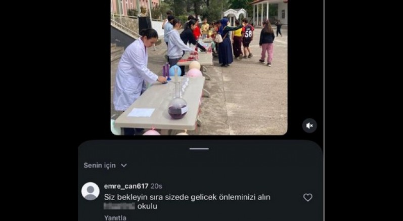 Sosyal medyada tehdit içerikli yorumla ilgili inceleme