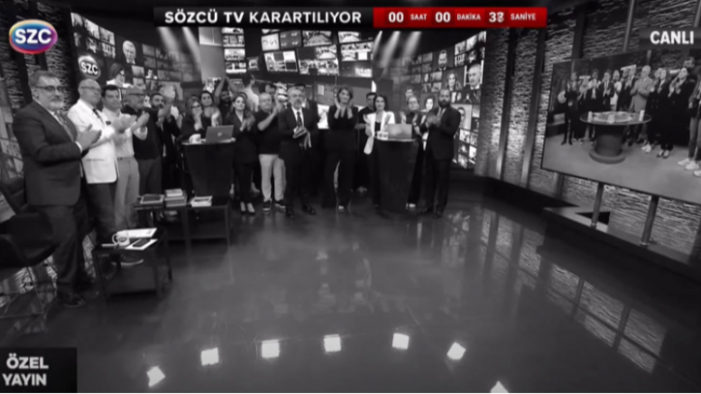 Sözcü TV'nin yayını karartıldı...