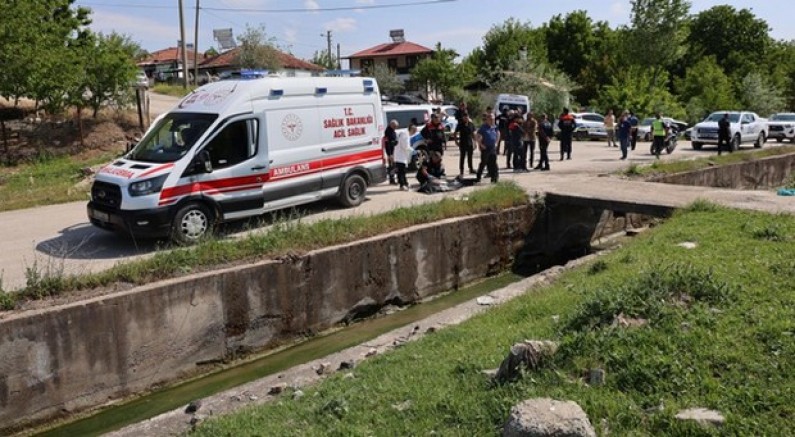 Sulama kanalında ölü bulundu