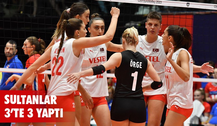 Sultanlar 3'te 3 yaptı