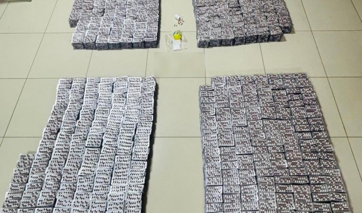 Şüphe üzerine durdurulan araçta çok miktarda uyuşturucu ele geçirildi