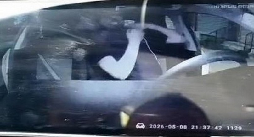 Taksici gasp edildi, hastanelik oldu